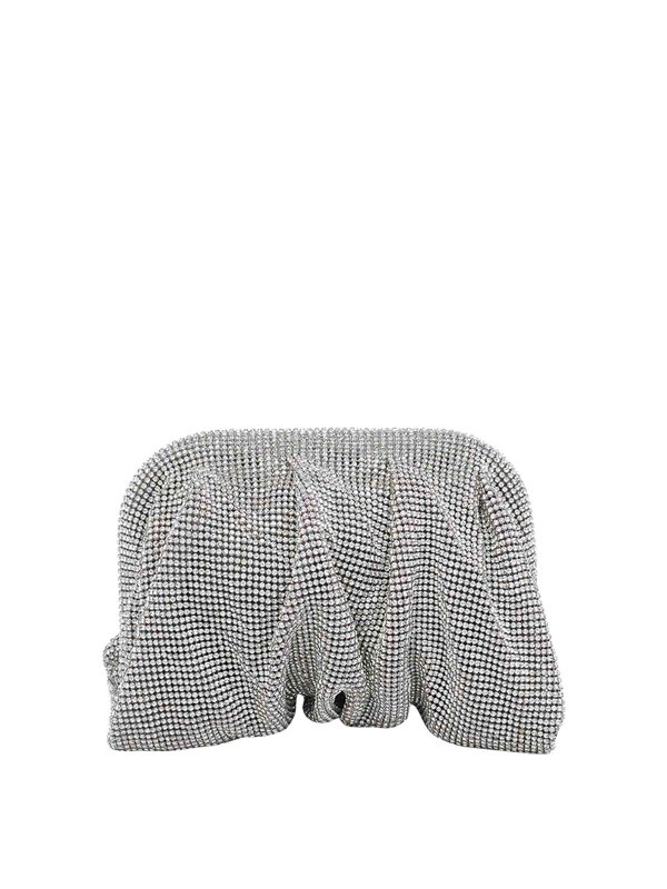 The Best Shops BENEDETTA BRUZZICHES: クラッチバッグ - クラッチバッグ - 銀