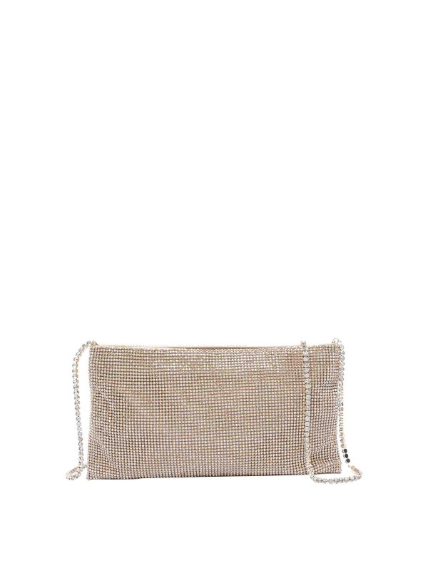 BENEDETTA BRUZZICHES: Clutches - Clutch - Gold