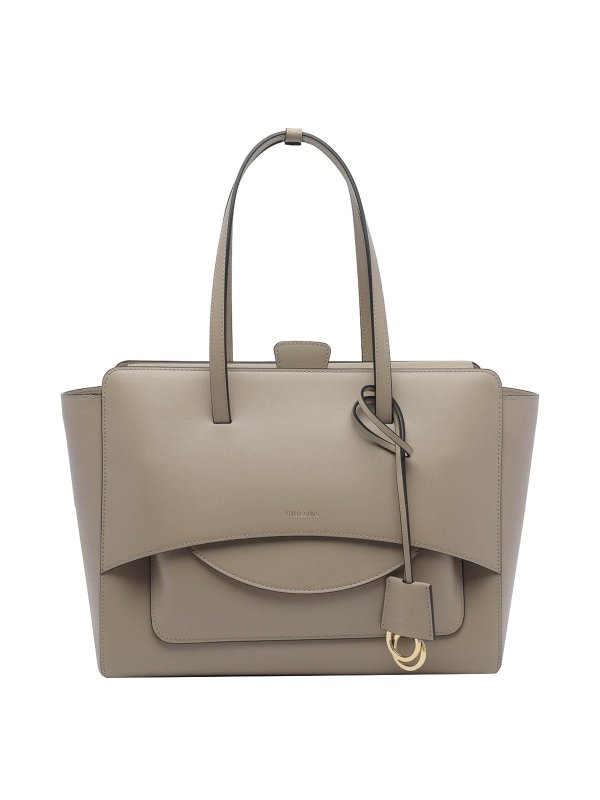 HIDESINS: Handtaschen - Shopper - Grau