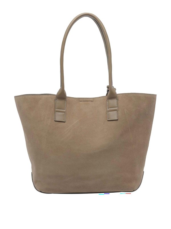 The Best Shops HOGAN: Handtaschen - Shopper - Beige