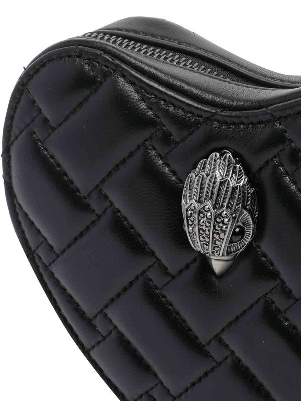 クロスボディバッグ - 黒 shop online: KURT GEIGER