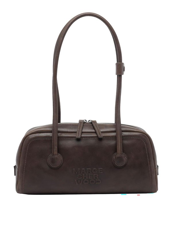 MARGE SHERWOOD: Schultertaschen - Schultertasche - Braun