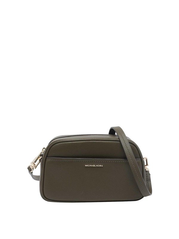 Michael Michael Kors: クロスボディバッグ - クロスボディバッグ - 緑