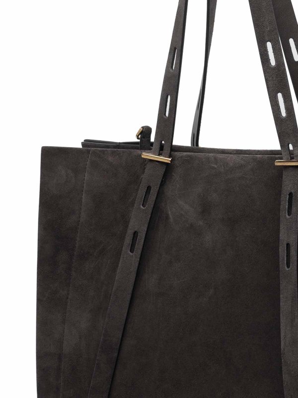 トートバッグ - ブラウン shop online: MINOBOSSI