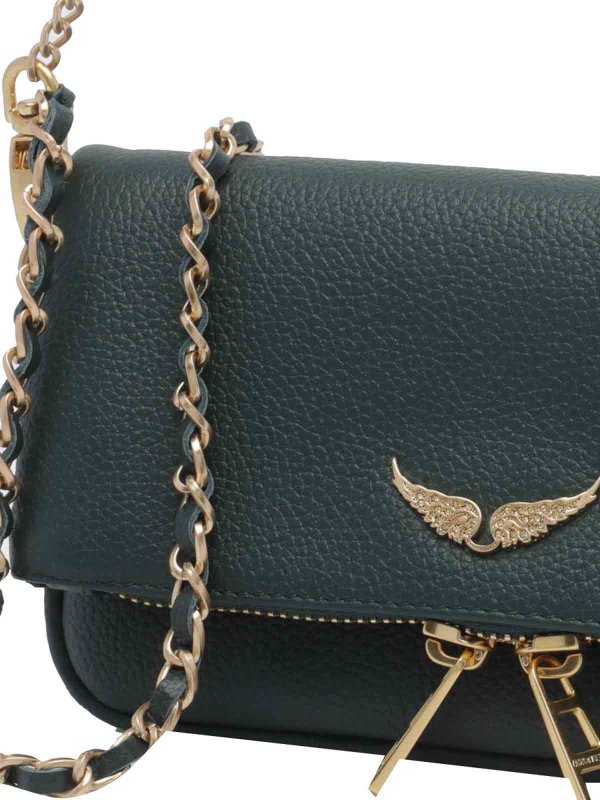 クロスボディバッグ - 緑 shop online: ZADIG&VOLTAIRE