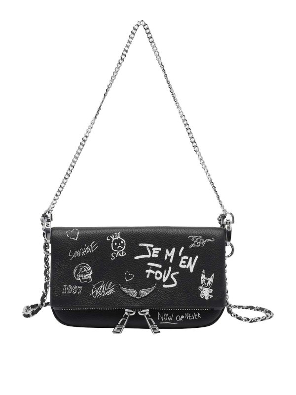 ZADIG&VOLTAIRE: クロスボディバッグ - クロスボディバッグ - 黒