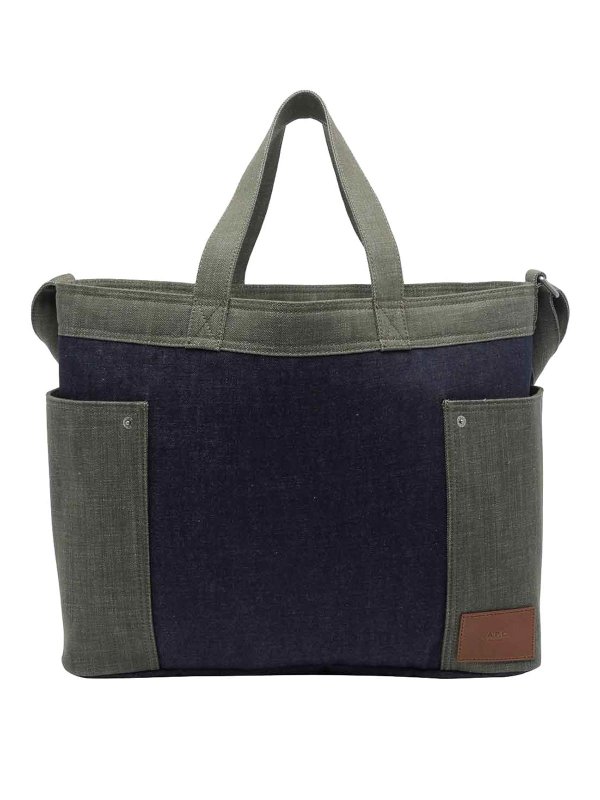 A.P.C.: Sacs à main - Sac Cabas - Multicolore