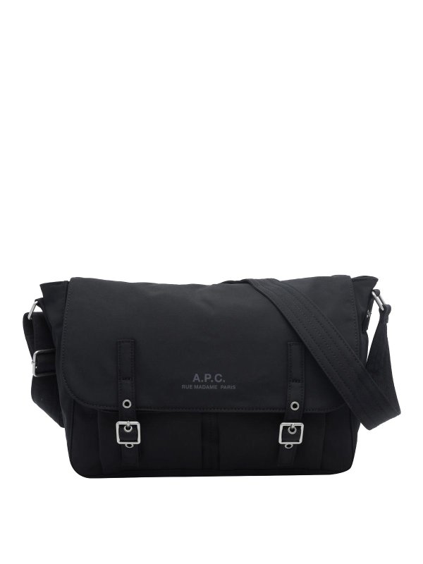 A.P.C.: クロスボディバッグ - クロスボディバッグ - 黒