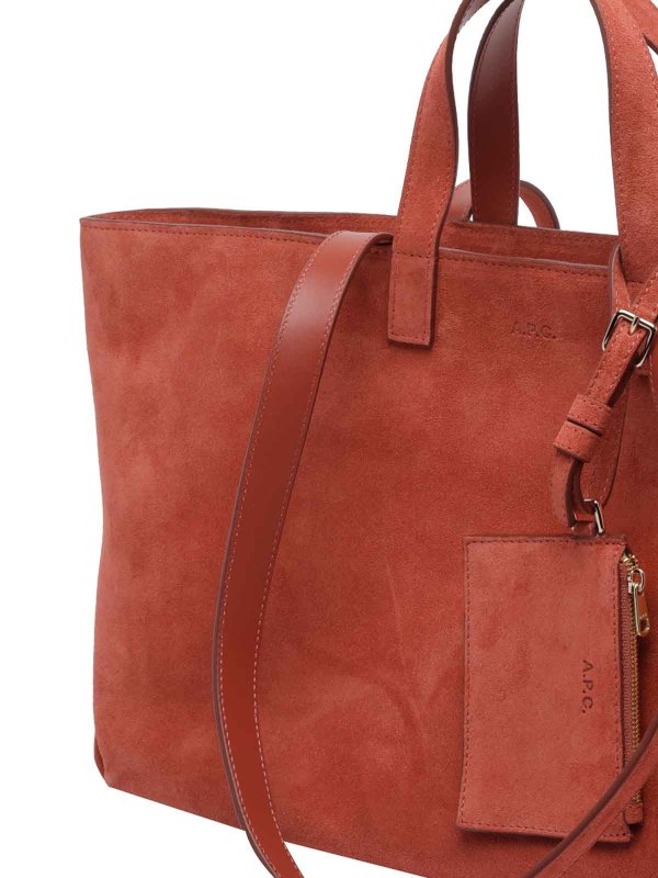 ショルダーバッグ - 赤 shop online: A.P.C.