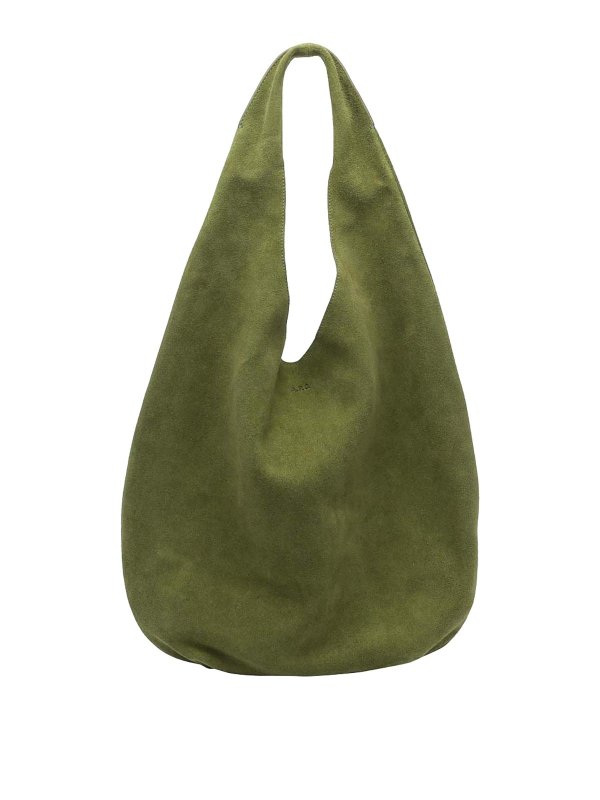 A.P.C.: Schultertaschen - Schultertasche - Dunkelgrün