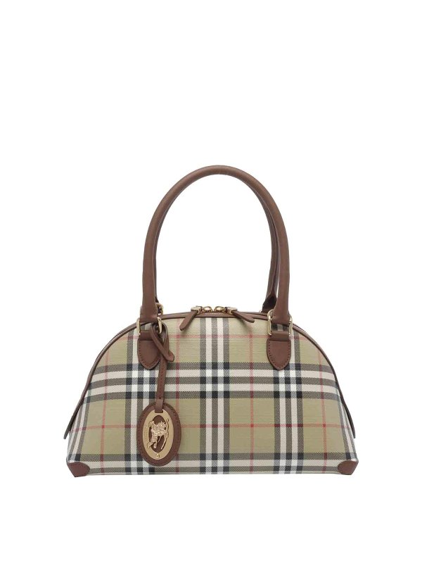 BURBERRY: トートバッグ - トートバッグ - ベージュ