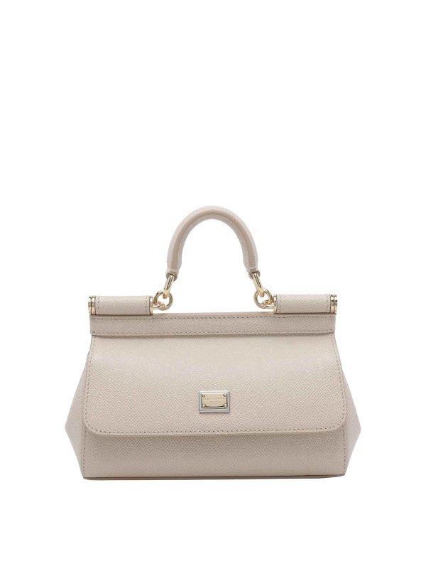 DOLCE & GABBANA: トートバッグ - トートバッグ - ピンク