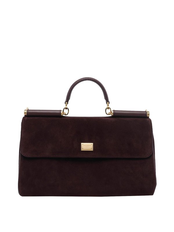 DOLCE & GABBANA: Handtaschen - Shopper - Rot