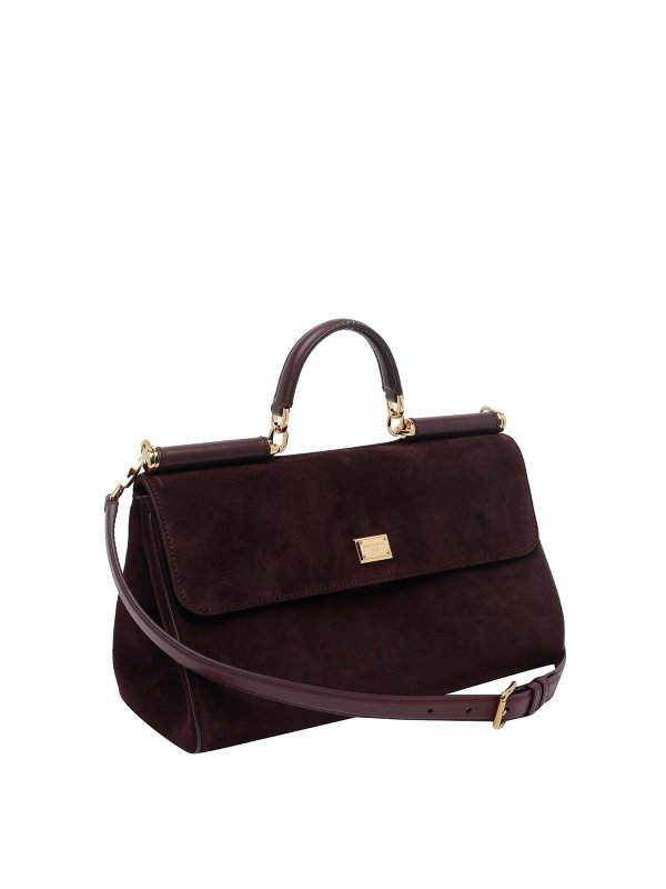 DOLCE & GABBANA: Handtaschen online - Shopper - Rot
