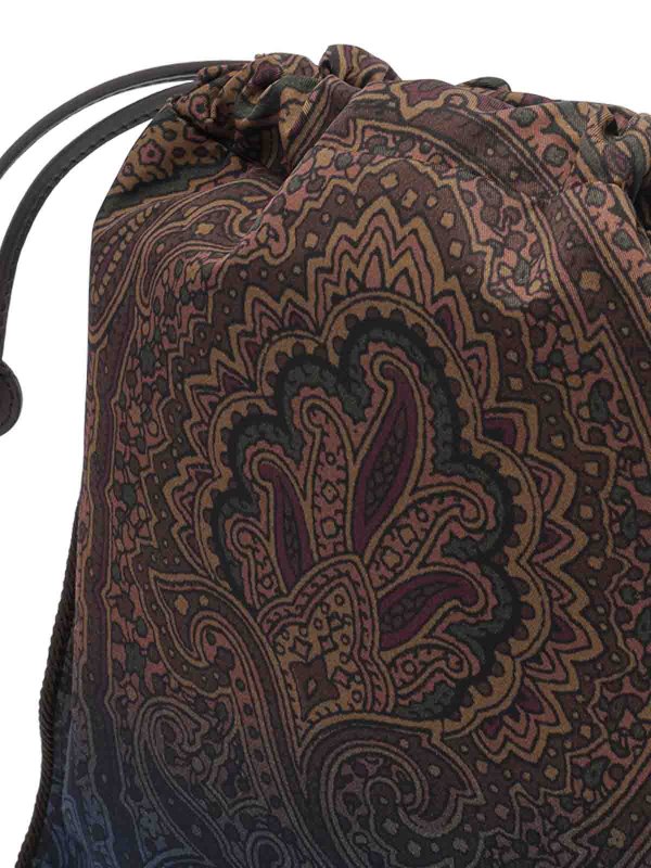 クラッチバッグ - ブラウン shop online: ETRO