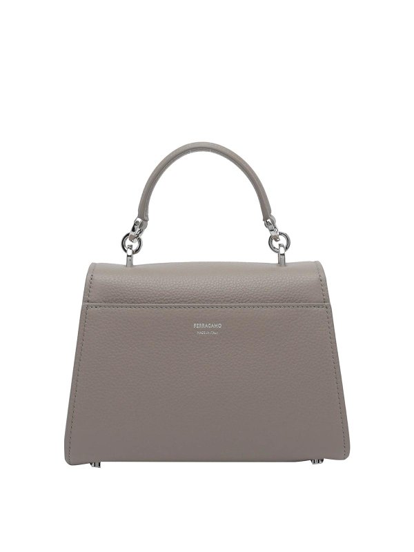 The Best Shops SALVATORE FERRAGAMO: Handtaschen - Shopper - Grau