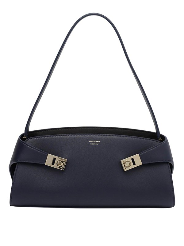 SALVATORE FERRAGAMO: Schultertaschen - Schultertasche - Blau