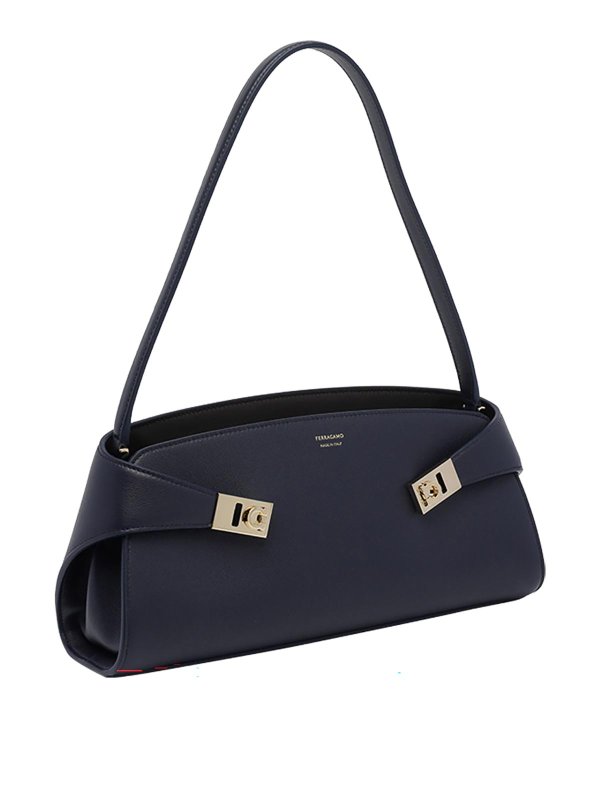 SALVATORE FERRAGAMO: Schultertaschen online - Schultertasche - Blau
