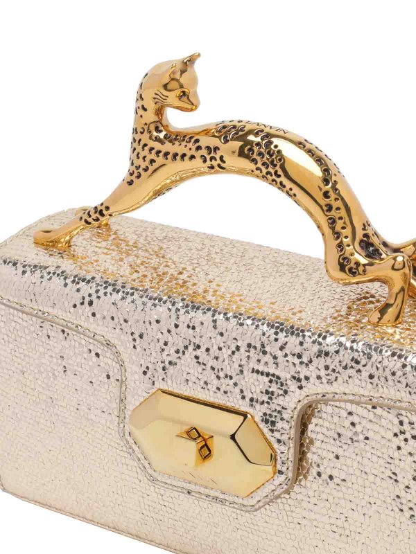 クロスボディバッグ - 金 shop online: LANVIN