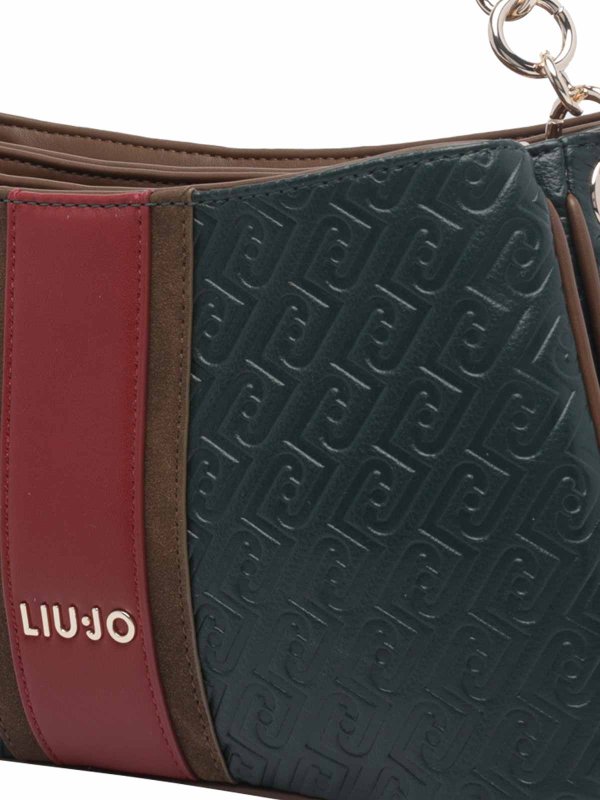 クロスボディバッグ - 緑 shop online: Liu Jo