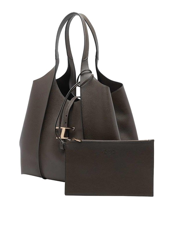 Sac Cabas - Vert shop online: TOD