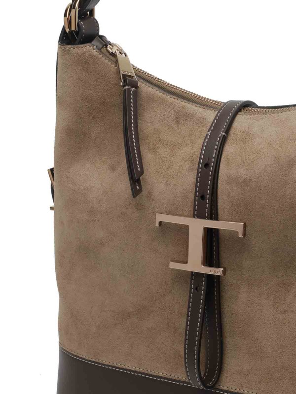 ショルダーバッグ - ベージュ shop online: TOD