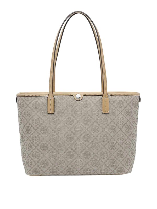 TORY BURCH: Handtaschen - Shopper - Beige