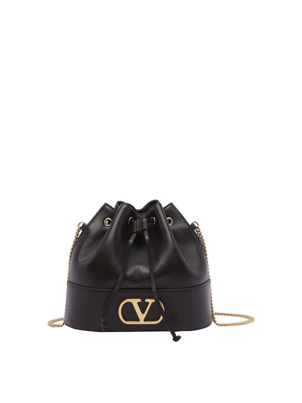 VALENTINO GARAVANI: Bucket-bags - Bucket-Bag - Braun