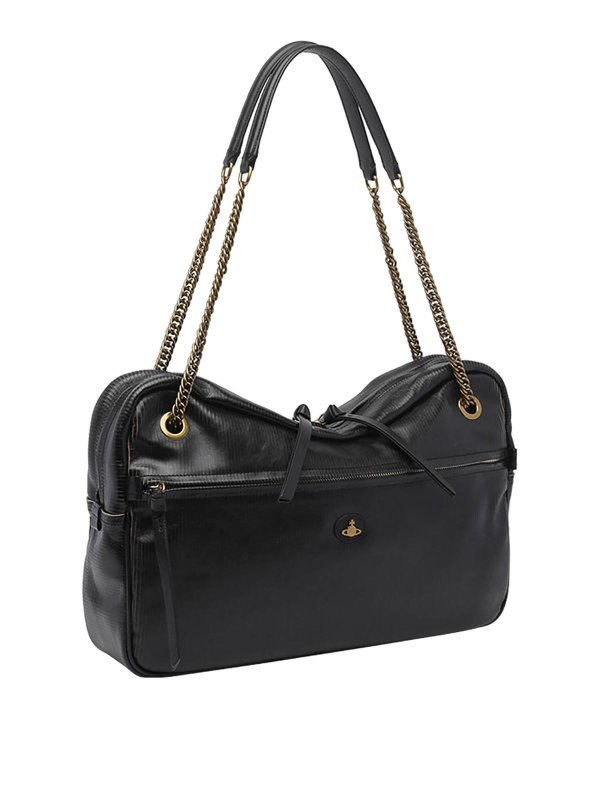 VIVIENNE WESTWOOD: Schultertaschen online - Schultertasche - Schwarz