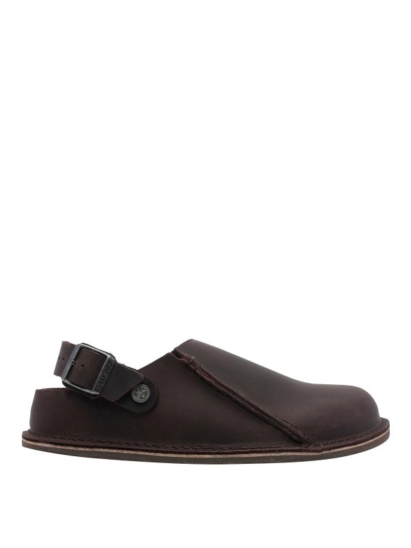 BIRKENSTOCK: ロファー＆スリッパ - ローファー - ブラウン
