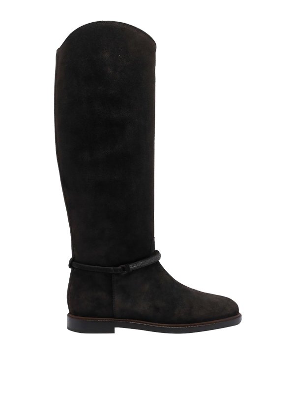 BRUNELLO CUCINELLI: Stiefel - Stiefel - Braun