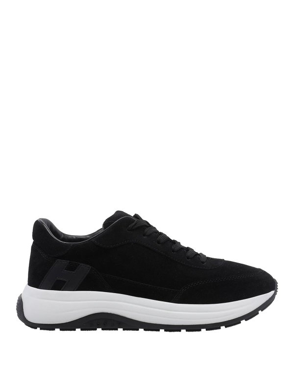 HOGAN: Chaussures de sport - Baskets - Noir