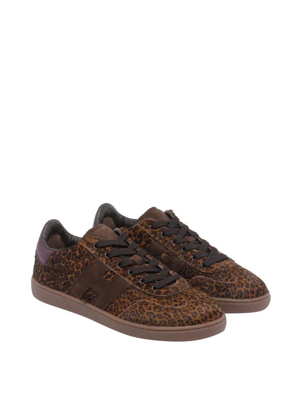 HOGAN: Chaussures de sport online - Baskets - Marron