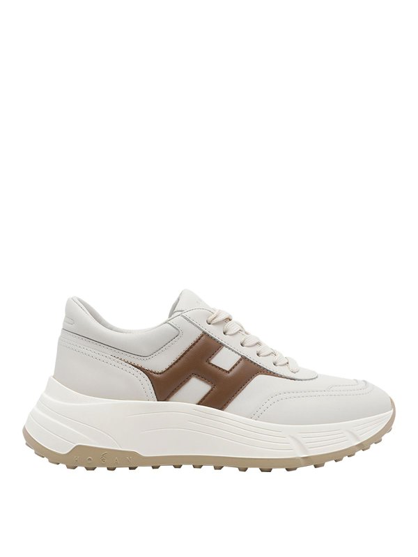 HOGAN: Chaussures de sport - Baskets - Blanc