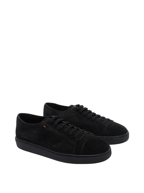 SANTONI: Chaussures de sport online - Baskets - Noir