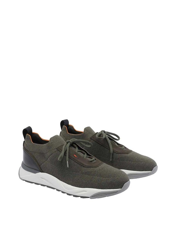 SANTONI: Chaussures de sport online - Baskets - Vert