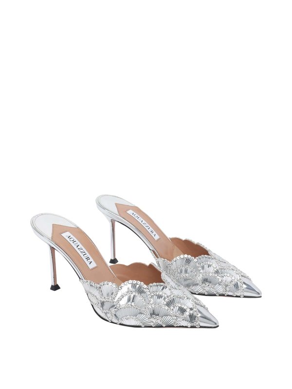 Aquazzura: ミュール online - ミュール - 銀