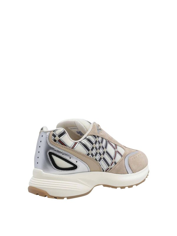 The Best Shops BURBERRY: trainers - Beige Eclipse Sneakers