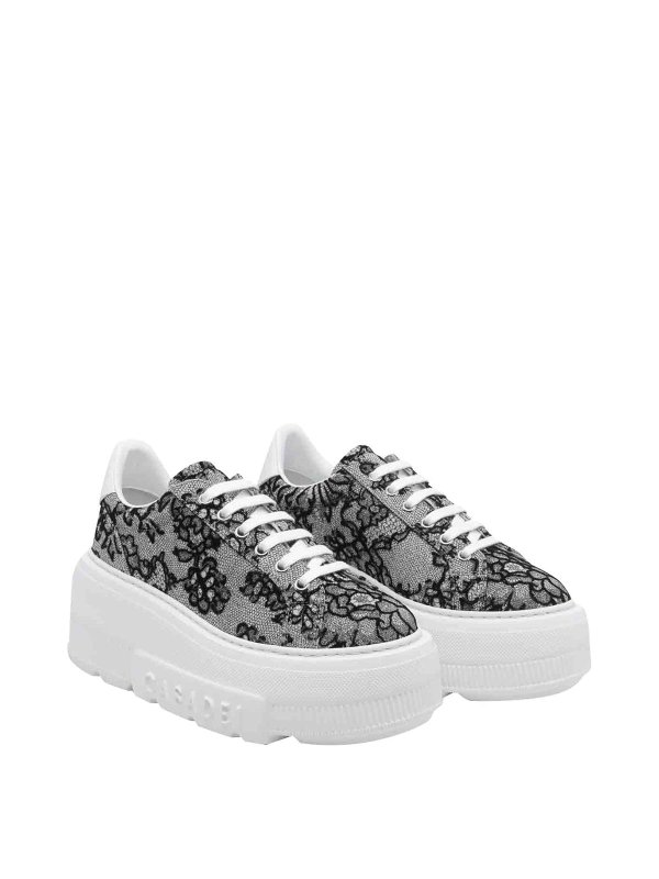 Casadei: Chaussures de sport online - Baskets - Argent
