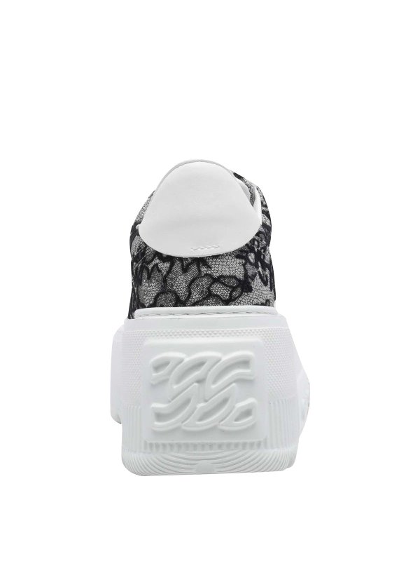 Baskets - Argent shop online: Casadei