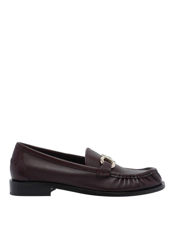 SALVATORE FERRAGAMO: Mokassins und Slippers - Mokassins - Rot