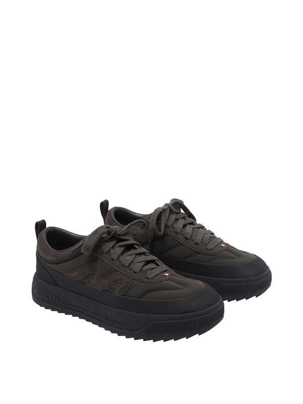 MONCLER: Chaussures de sport online - Baskets - Marron