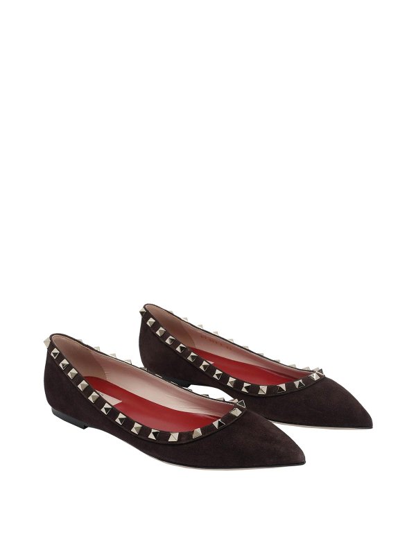 VALENTINO GARAVANI: Ballerinas online - Ballerinas - Braun
