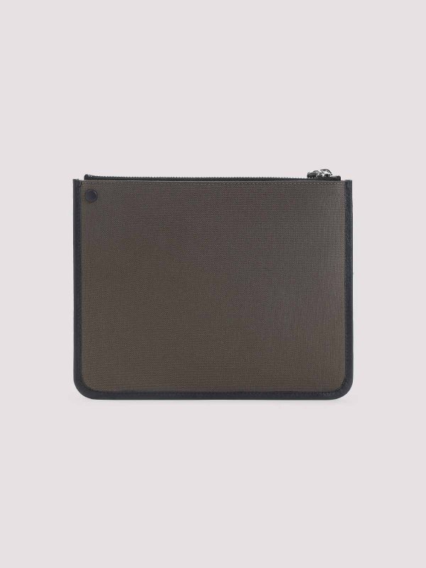 GIVENCHY: clutches online - Canvas Zipped Pouch