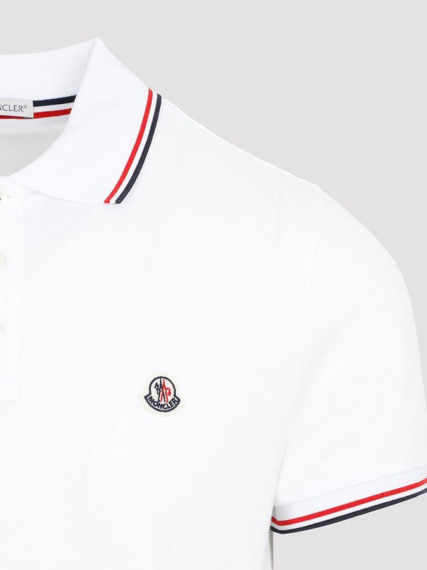 The Best Shops MONCLER: Polos  - Polo - Blanc