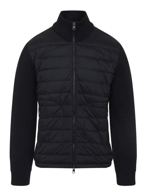 MONCLER: カーディガン - カーディガン - 黒