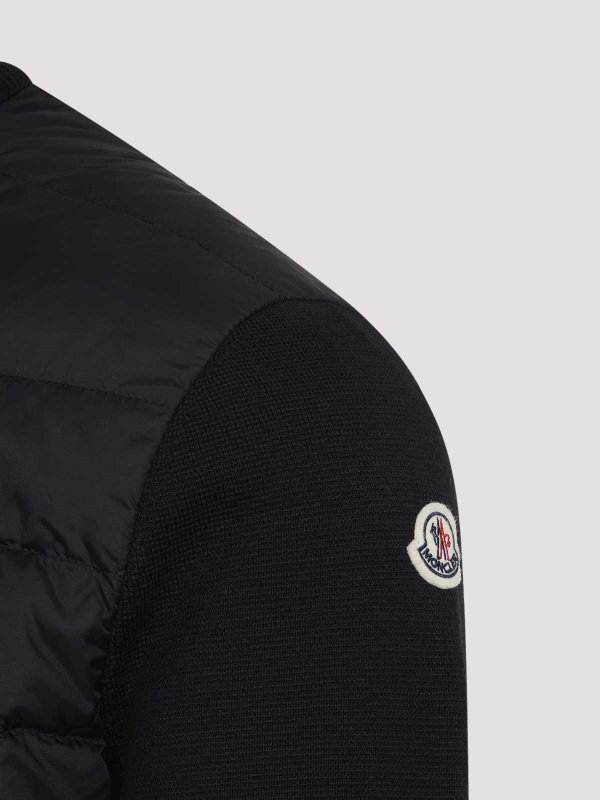カーディガン - 黒 shop online: MONCLER