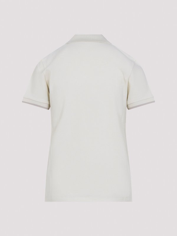 MONCLER: polo online - Polo in cotone