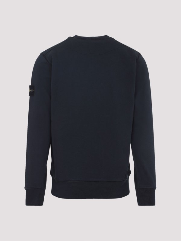 STONE ISLAND: スウェット＆セーター online - スウェットシャツ/セーター - ダークブルー