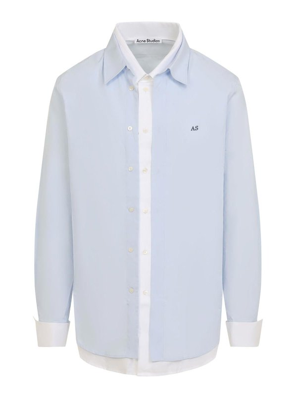 Acne Studios: Hemden - Hemd - Hellblau